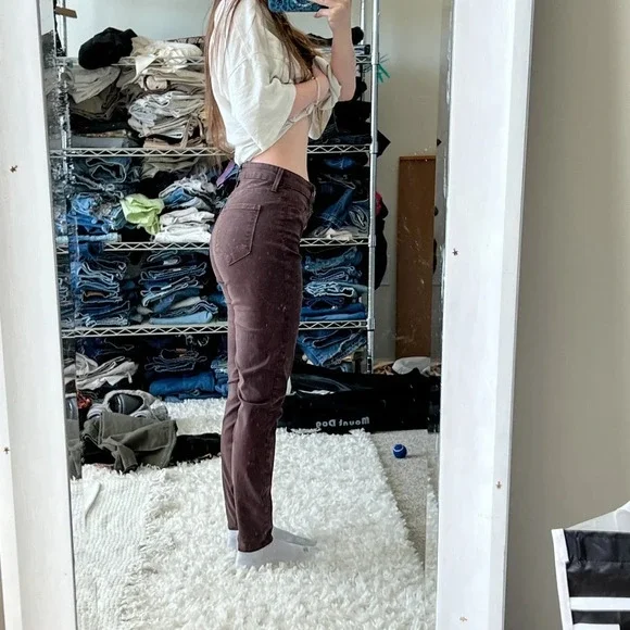 L’Agence Brown Margot Skinny Pants - Picture 8 of 9